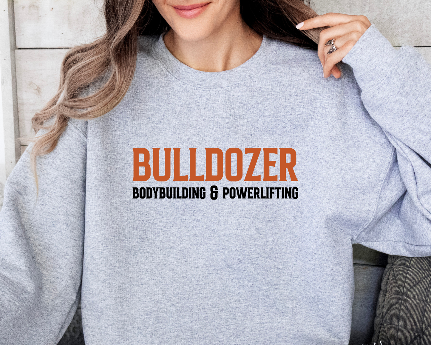 "Bulldozer B&P Lettering" Sweatshirt