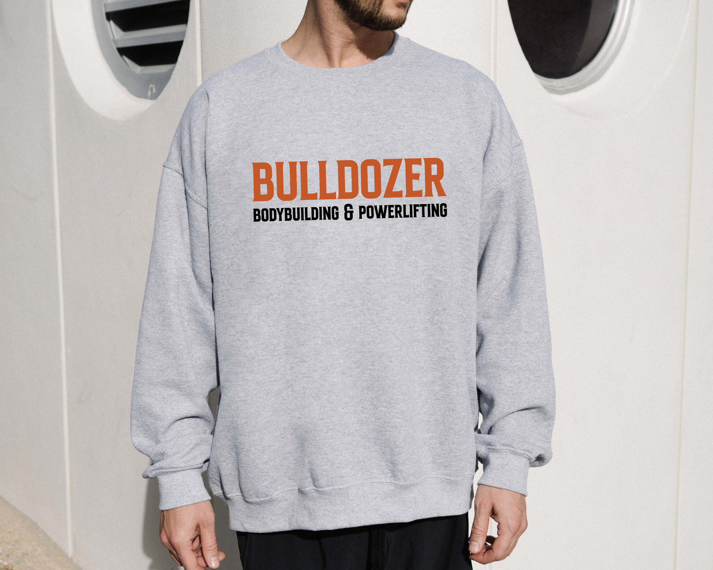 "Bulldozer B&P Lettering" Sweatshirt