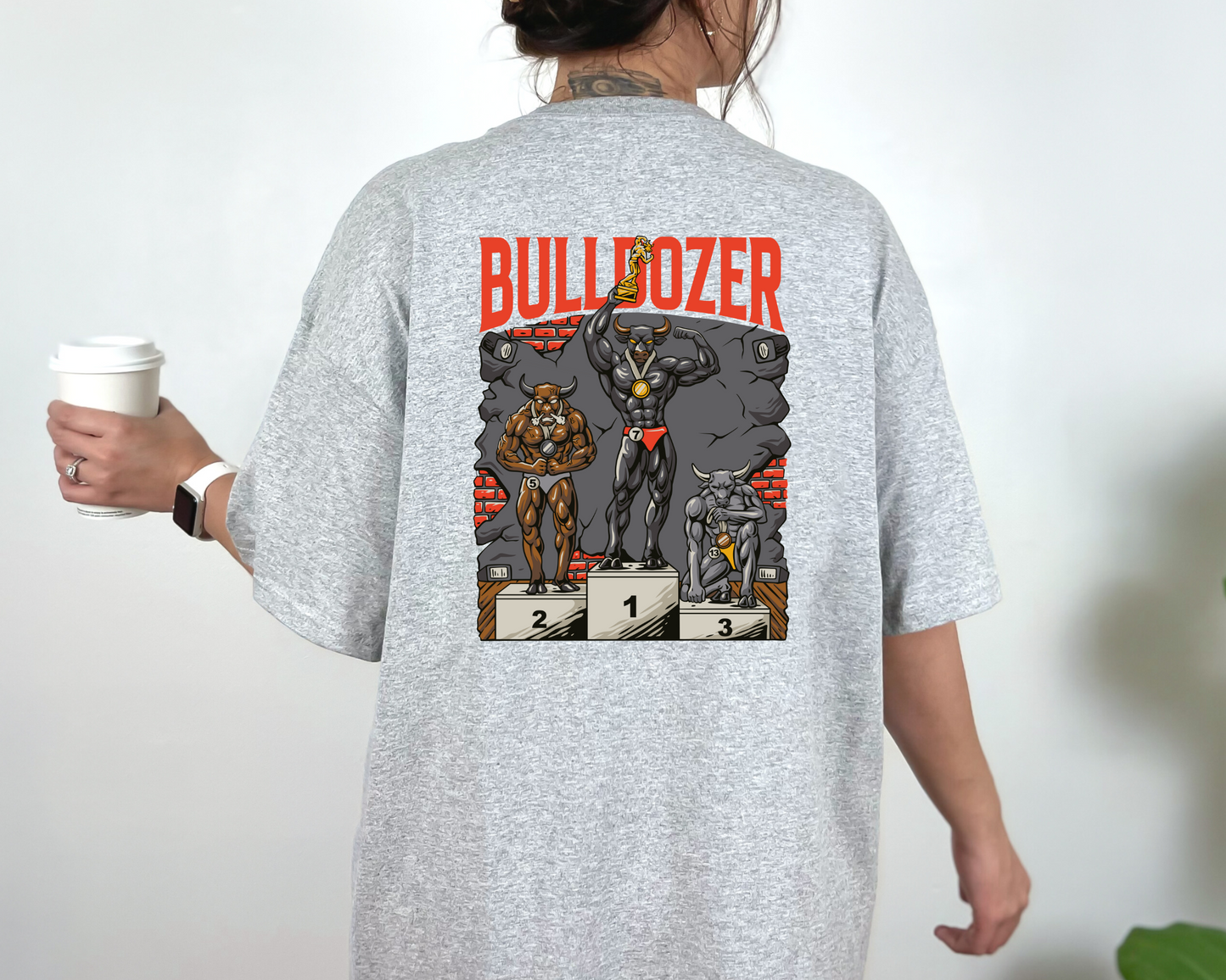 "Bulldozer, The Champion" T-shirt